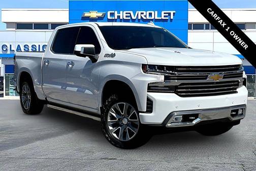 Iridescent Pearl Tricoat 2021 Chevrolet Silverado 1500 High Country
