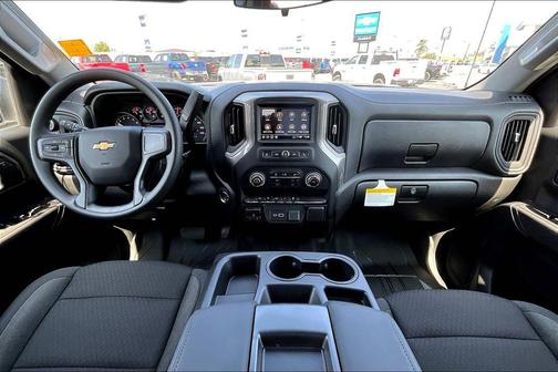 Summit White 2026 Chevrolet Silverado 1500 Custom