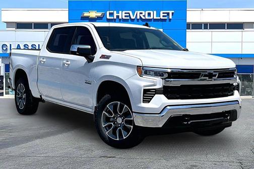 Summit White 2026 Chevrolet Silverado 1500 LT