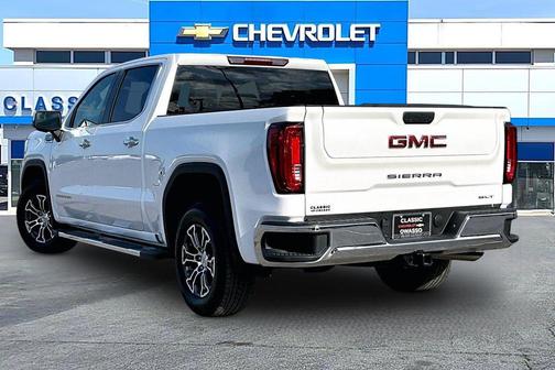 Summit White 2021 GMC Sierra 1500 SLT