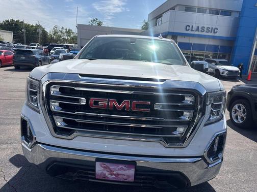 Summit White 2021 GMC Sierra 1500 SLT