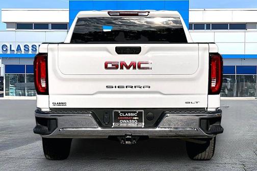 Summit White 2021 GMC Sierra 1500 SLT
