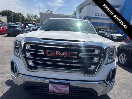 Summit White 2021 GMC Sierra 1500 SLT