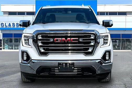 Summit White 2021 GMC Sierra 1500 SLT
