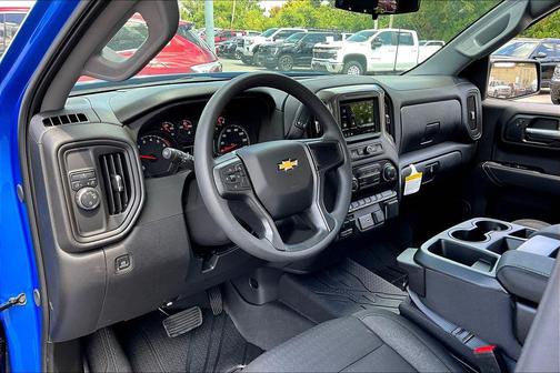 Riptide Blue Metallic 2026 Chevrolet Silverado 1500 Custom