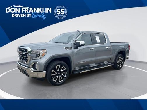 Satin Steel Metallic 2019 GMC Sierra 1500 SLT