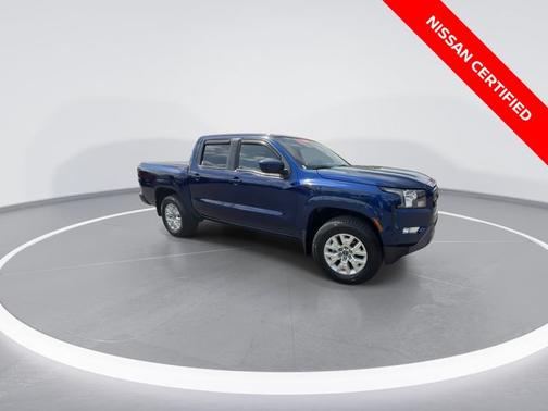 Deep Blue Pearl 2023 Nissan Frontier SV