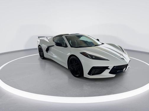 Arctic White 2023 Chevrolet Corvette Stingray w/3LT