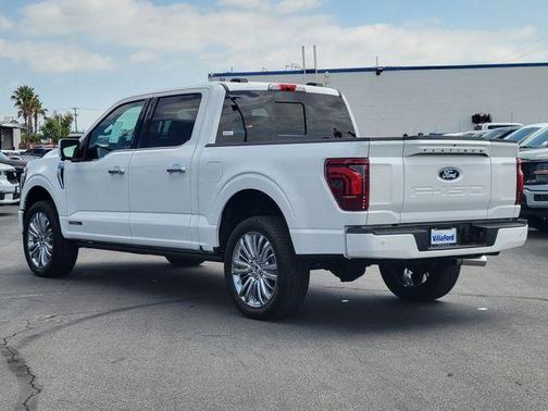 Star White 2026 Ford F-150 Platinum
