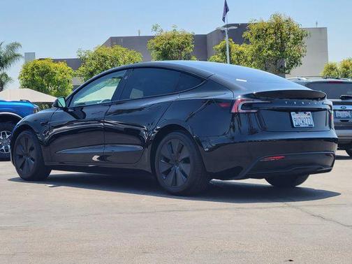 Gray 2025 Tesla Model 3 Long Range