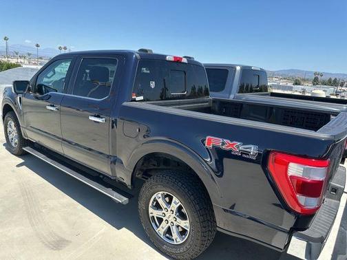 Blue Metallic 2021 Ford F-150 Lariat