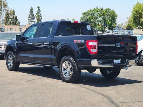 Blue Metallic 2021 Ford F-150 Lariat