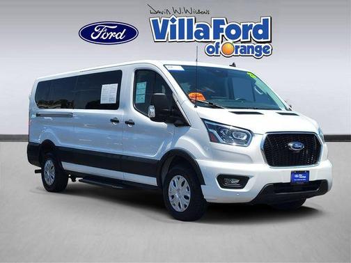 Oxford White 2023 Ford Transit-350 XLT