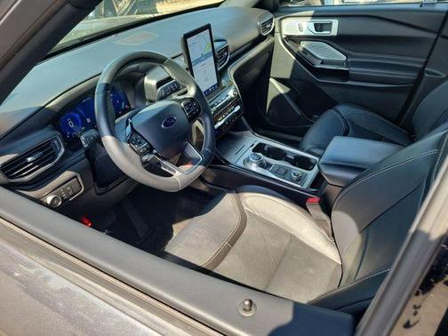 Gray 2021 Ford Explorer ST