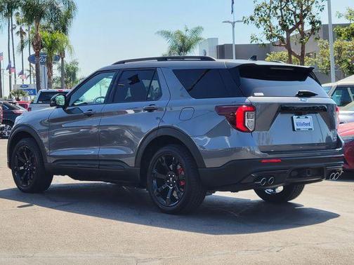 Gray 2021 Ford Explorer ST