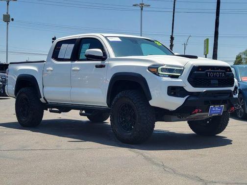 Super White 2020 Toyota Tacoma TRD Pro