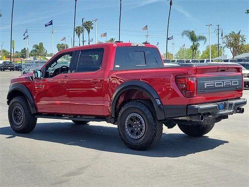 Rapid Red Metallic Tinted Clearcoat 2025 Ford F-150 Raptor