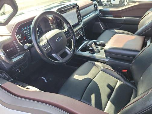 White Metallic 2021 Ford F-150 Lariat
