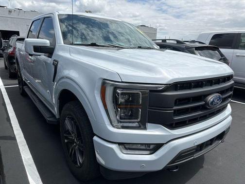 White Metallic 2021 Ford F-150 Lariat