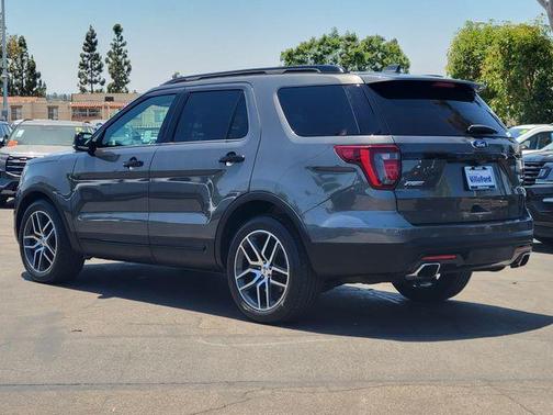 Magnetic 2017 Ford Explorer sport