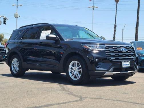 Agate Black Metallic 2026 Ford Explorer Active