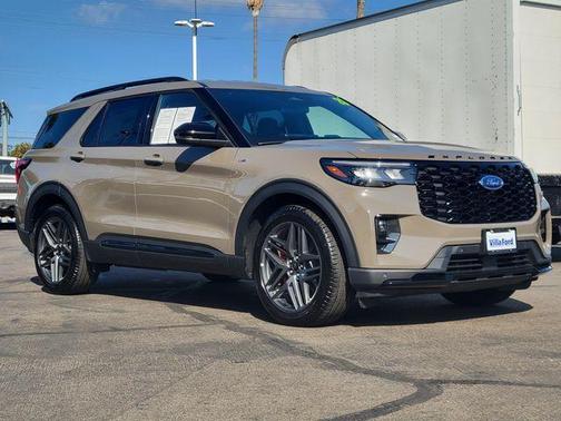Gray 2026 Ford Explorer ST-Line