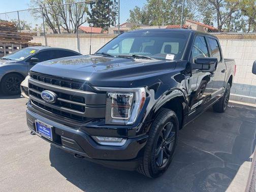 Agate Black Metallic 2023 Ford F-150 Lariat