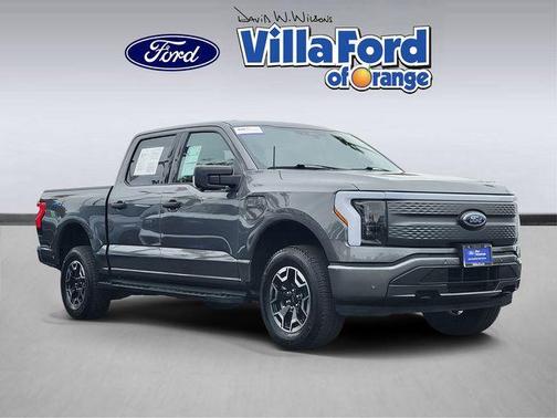 Gray Metallic 2023 Ford F-150 Lightning XLT