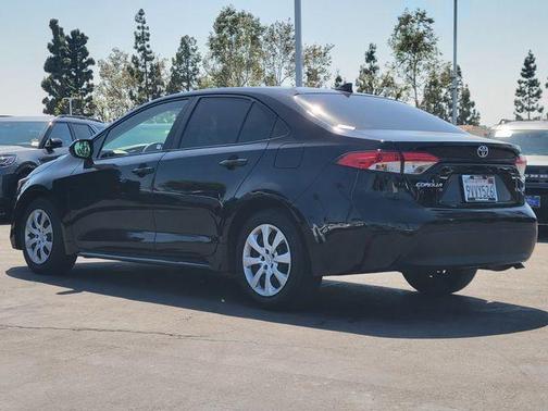 Midnight Black Metallic 2024 Toyota Corolla LE