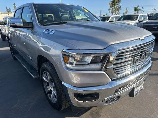 Billet Silver Metallic Clearcoat 2024 RAM 1500 Laramie