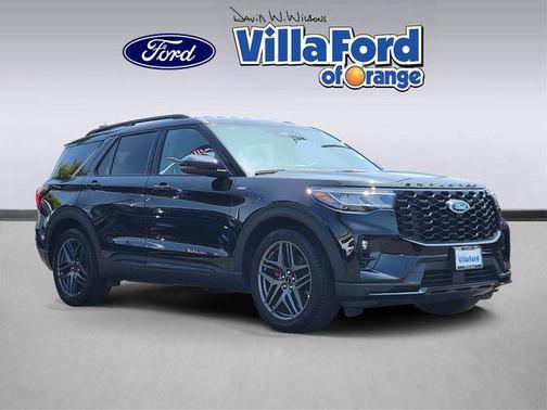 Agate Black Metallic 2026 Ford Explorer ST-Line