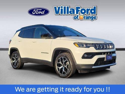 Bright White Clearcoat 2025 Jeep Compass Limited