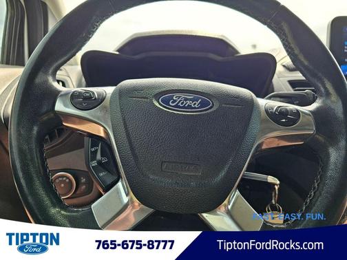 Frozen White 2019 Ford Transit Connect XLT