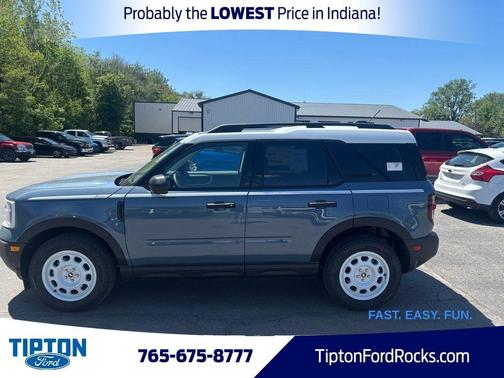 Azure Gray Metallic 2026 Ford Bronco Sport Heritage