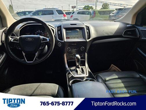 Ruby Red Metallic 2018 Ford Edge SEL