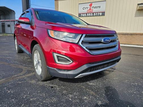 Ruby Red Metallic 2018 Ford Edge SEL