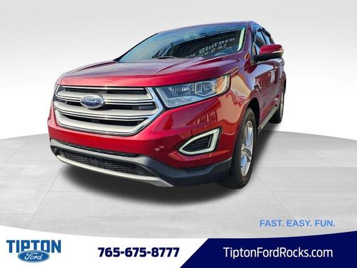 Ruby Red Metallic 2018 Ford Edge SEL