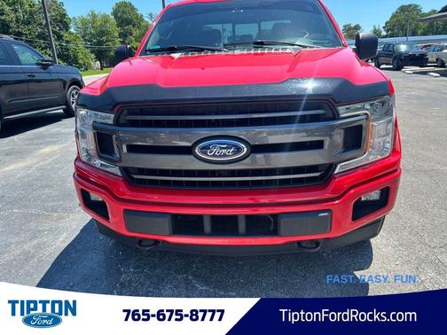 Red 2018 Ford F-150