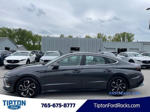 Gray 2024 Hyundai SONATA SEL