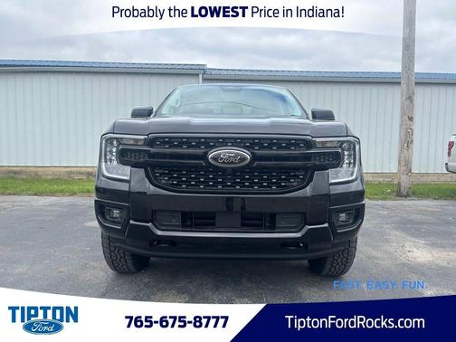 Shadow Black 2026 Ford Ranger XLT