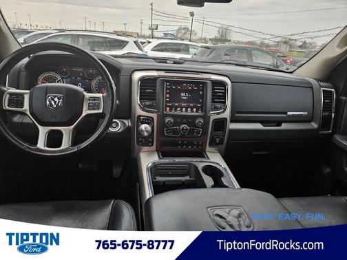 Bright Silver Clearcoat Metallic 2017 RAM 1500 Laramie