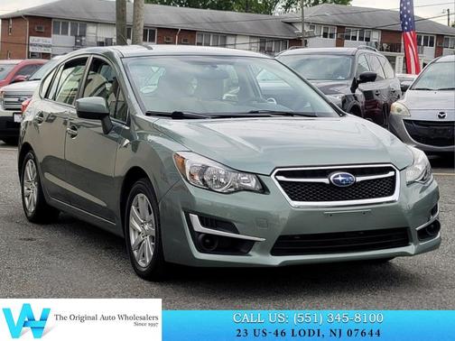 Jasmine Green Metallic 2015 Subaru Impreza 2.0i Premium