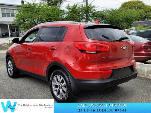 Signal Red 2014 Kia Sportage LX