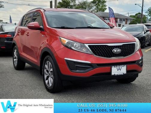Signal Red 2014 Kia Sportage LX