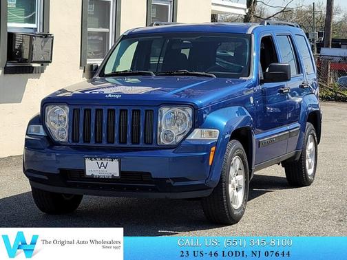 Deep Water Blue Pearlcoat 2010 Jeep Liberty Sport