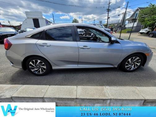 Lunar Silver Metallic 2016 Honda Civic EX