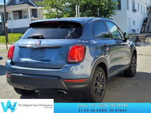 Blue Sky Metallic 2018 FIAT 500X Urbana Edition
