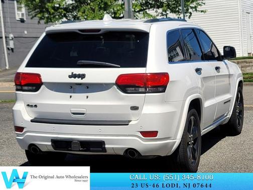 Bright White Clearcoat 2014 Jeep Grand Cherokee Overland