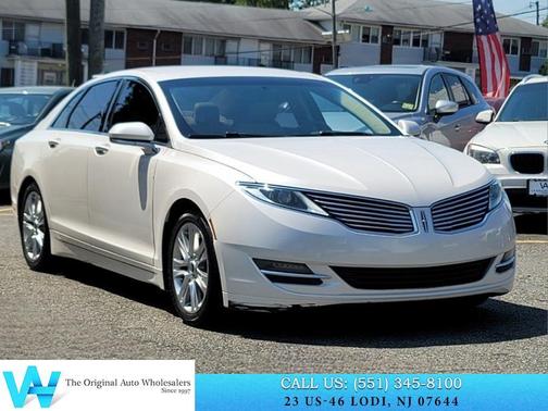 WHITE PLATINUM MET TRI-COAT 2014 Lincoln MKZ Base