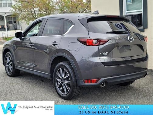 Machine Gray Metallic 2018 Mazda CX-5 Touring